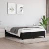 VidaXL Cadru de pat fără saltea, negru, 140x200 cm, textil