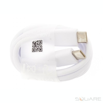 Cabluri de date LG USB Type C to Type C, 1.0M, EAD63687002, White foto