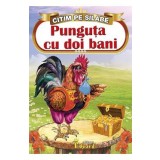 Punguta cu doi bani. Citim pe silabe