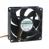 FAN 80X80X25 VAPO DC12V 52 7M3/H 26DBA