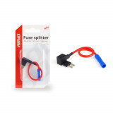 Cumpara ieftin Splitter adaptor siguranta suplimentara compatibil sigurante 2 x MICRO 2, max. 20A, Amio