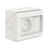 &Icirc;ntrerupător simplu aplicat 10A IP55 gri PT IP55 - TOTAL GREEN | 1205.102