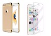 Pachet husa Apple iPhone 7 Plus, MyStyle Elegance Gold, folie de sticla gratis