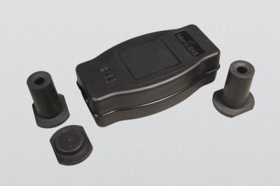 KABELBOX-SET SERIE 9002; SCHWARZ F&amp;Uuml;R AUSSENBEREICH IP44 9002-104.02 INTERB&amp;Auml;R foto