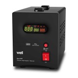 STABILIZATOR TENSIUNE CU RELEU 1500VA AVR-REL GUARD1500-WL WELL