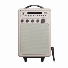 Boxa portabila E-Boda, Retro Karaoke 100, Bluetooth, Usb, Card TF, Auxiliar, Radio, 60W