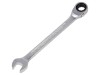Cheie combinata Stahlwille 10mm cu piedica, otel cromat, 158mm, seria OPEN-RATCH