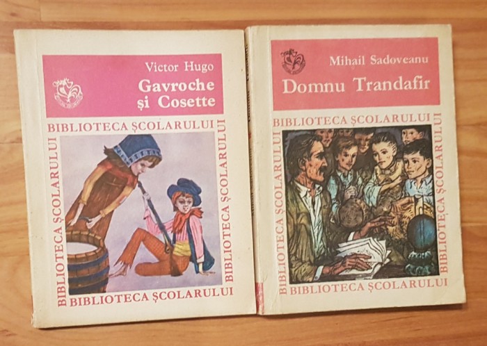 Set 2 carti Biblioteca Scolarului