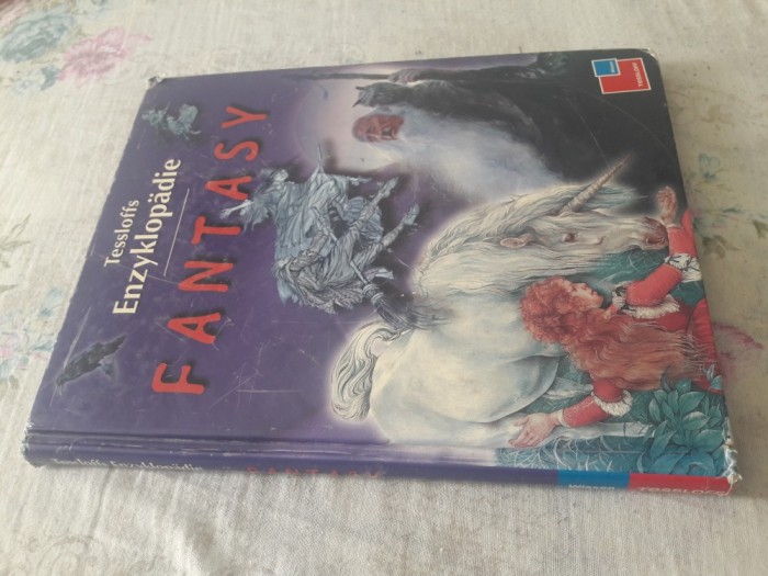 ✅ TESSLOFFS ENZYKLOP&Auml;DIE FANTASY 2006 CARTE &Icirc;N LIMBA GERMANĂ * CELE MAI BUNE CĂRȚI