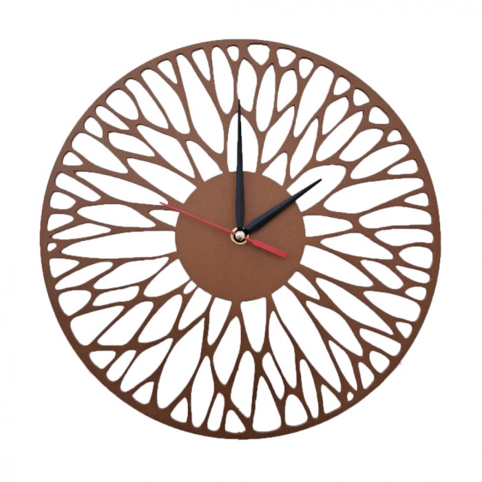 Ceas perete metal Floare 30 cm