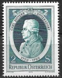 B2210 - Austria 1974 - Celebritati,neuzat,perfecta stare, Nestampilat