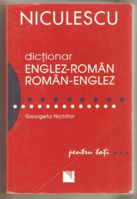 Dictionar englez-roman-roman-englez -Georgeta Nichifor foto
