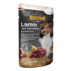 BELCANDO Lamb with potatoes and cranberries - punga 300g foto