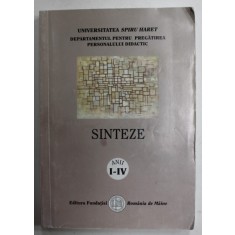 SINTEZE , ANII I - IV , PSIHOLOGIA EDUCATIEI , PEDAGOGIE ...INSTRUIRE ASISTATA DE CALCULATOR de STEFAN COSTEA ...NADIA FLOREA , 2004