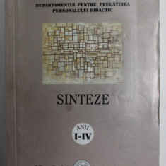 SINTEZE , ANII I - IV , PSIHOLOGIA EDUCATIEI , PEDAGOGIE ...INSTRUIRE ASISTATA DE CALCULATOR de STEFAN COSTEA ...NADIA FLOREA , 2004