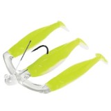 Shad Mann&#039;s Three-for-all Pearl-chartreuse 10cm