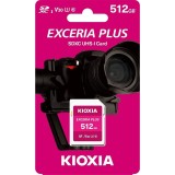 Card de Memorie Micro SD cu Adaptor Kioxia PLUS UHS-I C10 R98 512 GB