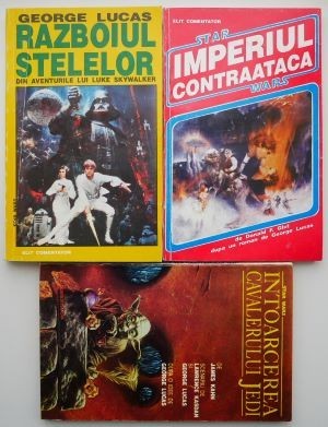 Razboiul stelelor. Imperiul contraataca. Intoarcerea cavalerului Jedi (3 volume) - George Lucas, Donald F. Glut, James Kahn foto