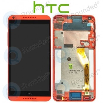 HTC Desire 816 Afișaj roșu complet foto