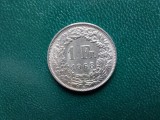 Moneda 1 franc 1968 Elvetia