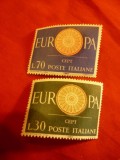 Serie Italia 1960 - Europa CEPT , 2 valori