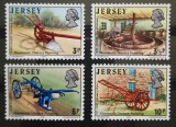 BC223, Jersey 1975, serie agricultura, unelte, Nestampilat