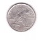 Moneda SUA 25 centi/quarter dollar 2001 P, New York 1788, stare buna, curata