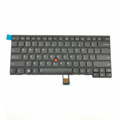 Tastatura Laptop Lenovo ThinkPad L460 iluminata cu mouse pointer foto