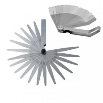 Lere drepte metrice ,lere curbate metrice ,lere 0.05 - 1.00 mm ,trusa 2 seturi foto