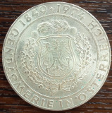 (A13) MONEDA DIN ARGINT AUSTRIA - 50 SCHILLING 1974, JANDARMERIA IN AUSTRIA