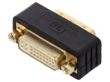 Adaptor DVI-I 24+5 DELOCK 65298 Negru Soclu-Mufă