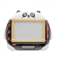 Tabla magnetica de scris, cu creion, 3 stampile incluse, model Panda
