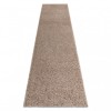 Covor, Traversa SOFFI shaggy 5cm bej - pentru bucătărie, hol și coridor, 80x250 cm, Dreptunghi, Polipropilena