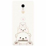 Husa silicon pentru Xiaomi Remdi Note 3, Family Bear