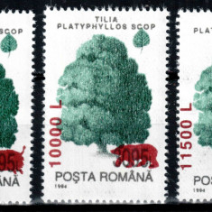 Romania 2000, LP 1534, Specii forestiere - supratipar "animale", seria, MNH!