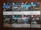 Lot 13 ghiduri turistice vintage cu harti / R4P4F, Alta editura