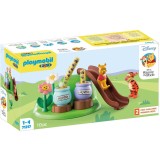 Playmobil 1.2.3 Disney - Gradina cu albine a lui Winnie si Tigger