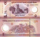 EMIRATELE ARABE UNITE 5 dirhams 2024 polymer UNC!!!