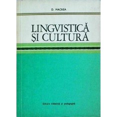 D. Macrea - Lingvistica si cultura