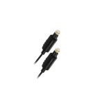 Cablu optic Toslink 1.5m gold audio digital, Oem