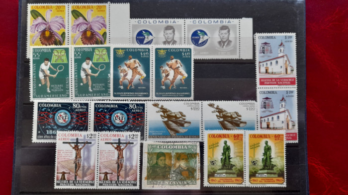 1963-1965-Columbia-MNH+stamp.