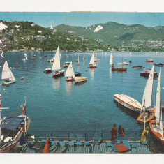 FA4 -Carte Postala- ITALIA - Como, Regata velica, circulata 1976