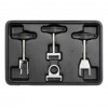Set Extractoare Bujii VAG Yato YT-06205, 4 Bucati, Profesional, Cutie Plastic
