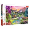 Puzzle Peisaj Idilic, 500 de piese, Multicolor, CMCLASS, Trefl