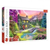 Puzzle, Trefl, Peisaj Idilic, 500 Piese, Multicolor