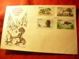 FDC NAURU 1978 - Subiecte diverse , cu 4 valori