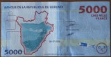 5000 francs 2018, Burundi