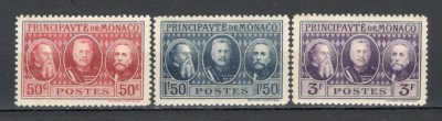Monaco.1928 Expozitia filatelica MONTE CARLO-Principi SM.311 foto