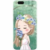 Husa silicon pentru Xiaomi Mi Note 3, Girl