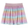 Fustă de copii, multicolor, 104, vidaXL